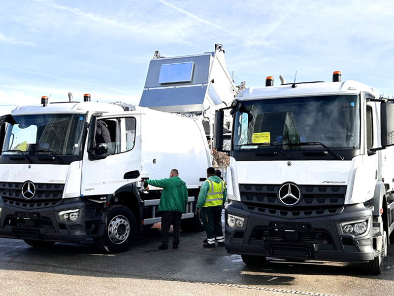 Dva nova vozila za prikupljanje otpada