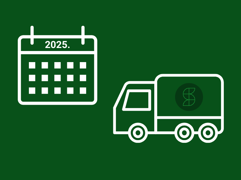 Novi raspored odvoza za 2025. godinu