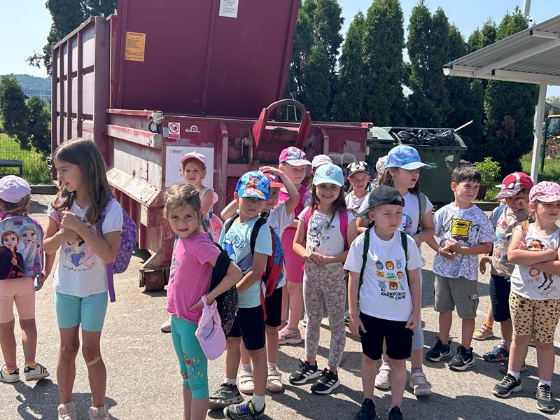 Edukacija o odvajanju otpada u reciklažnom dvorištu