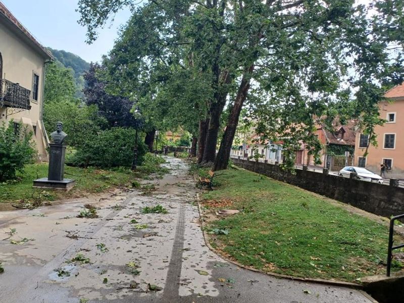 Snažno nevrijeme pogodilo Samobor
