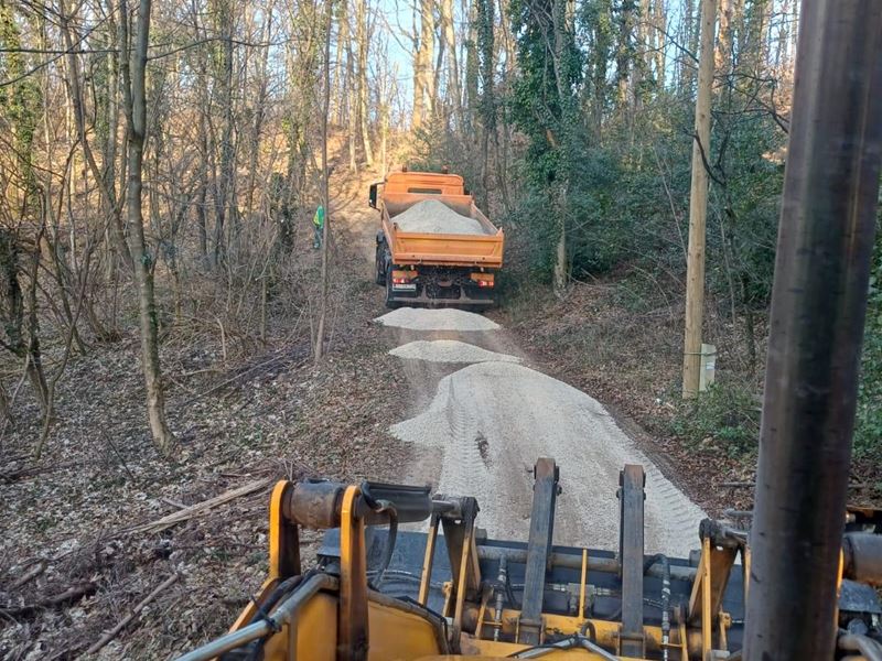 Čišćenje sipine i sanacija makadama