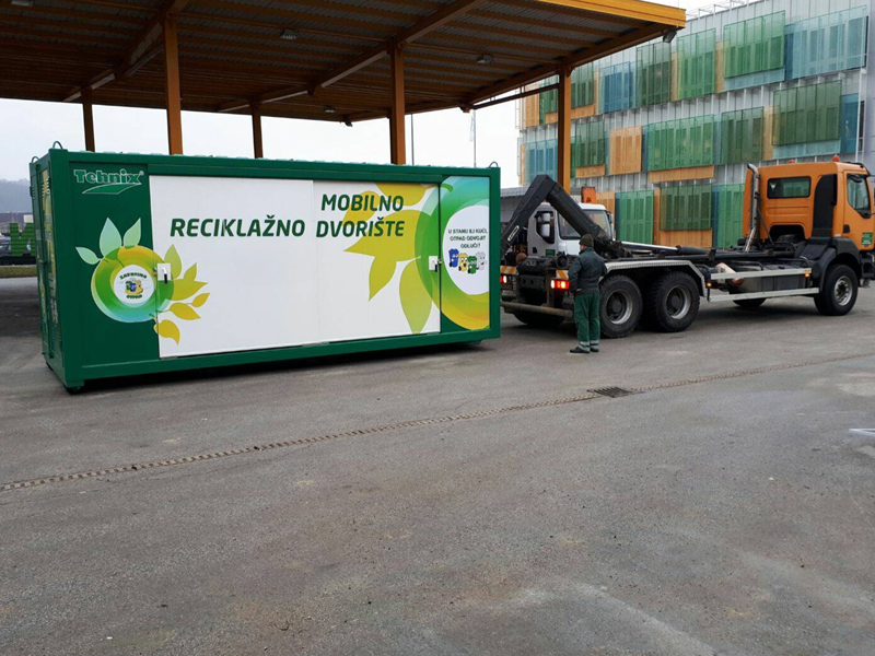 Raspored rada mobilnog reciklažnog dvorišta