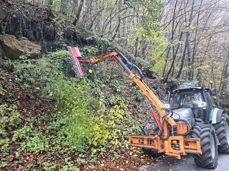 Orezivanje granja uz ceste