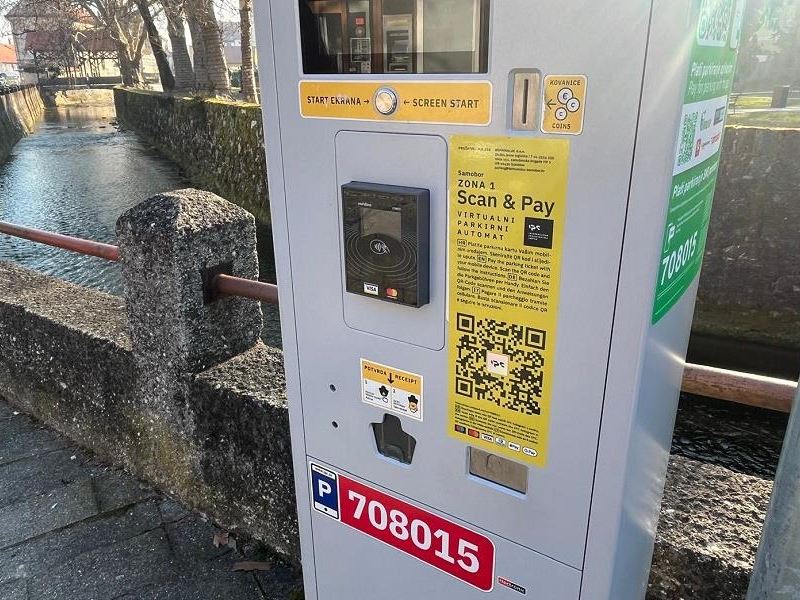 Plaćanje parkiranja od sada i putem QR koda