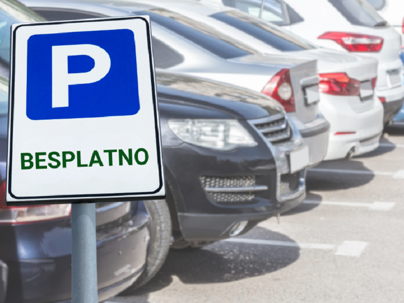Besplatno parkiranje na Staru godinu!